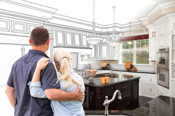 Professional Kitchen Island Installation technician working in Mullica Hill, NJ